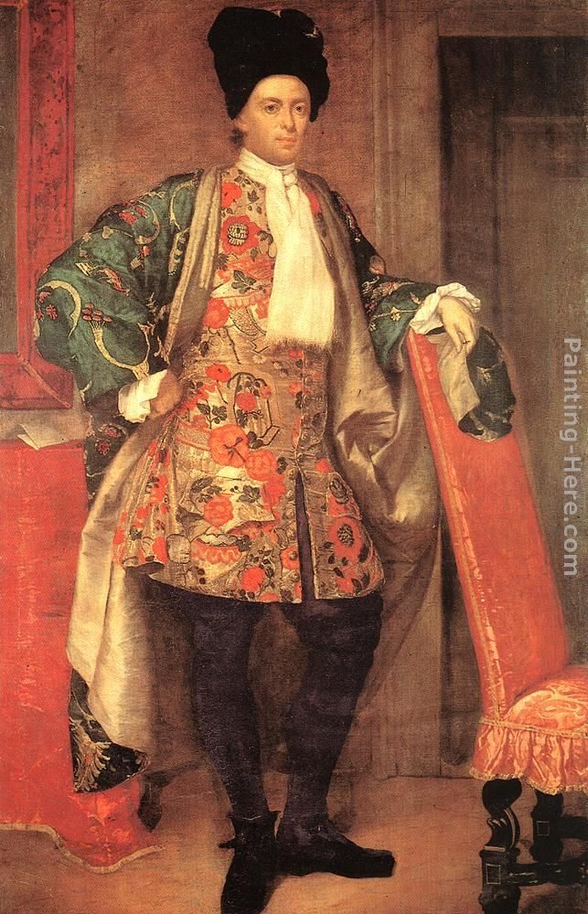 Vittore Ghislandi Portrait of Count Giovanni Battista Vailetti